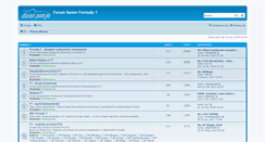 Desktop Screenshot of f1forum.formula1.pl
