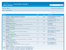 Tablet Screenshot of f1forum.formula1.pl